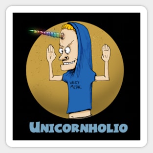 Unicorn-holio Sticker